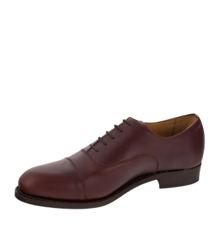 Zapato Oxford marrón - negro, Calzado de Valverde del Camino
