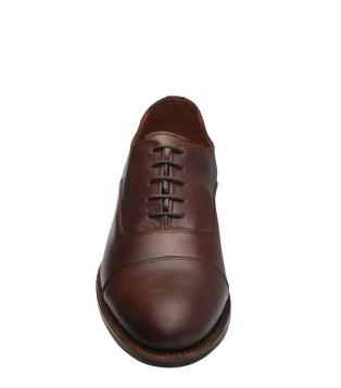 Zapato Oxford marrón - negro, Calzado de Valverde del Camino